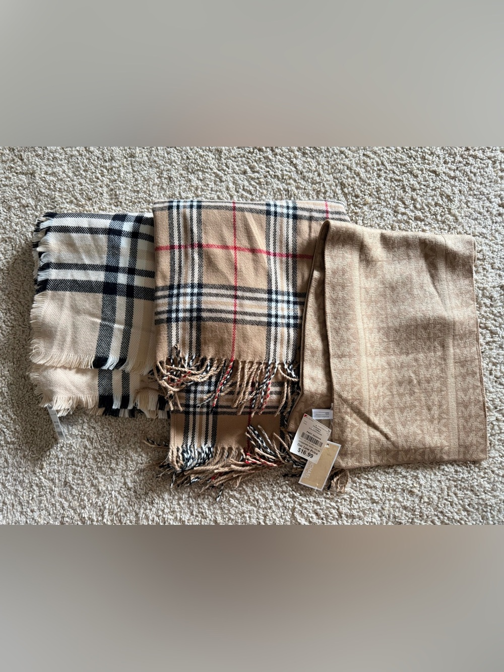 Scarf Set (3 Pieces - Michael Kors & V. Fraas) - NWT